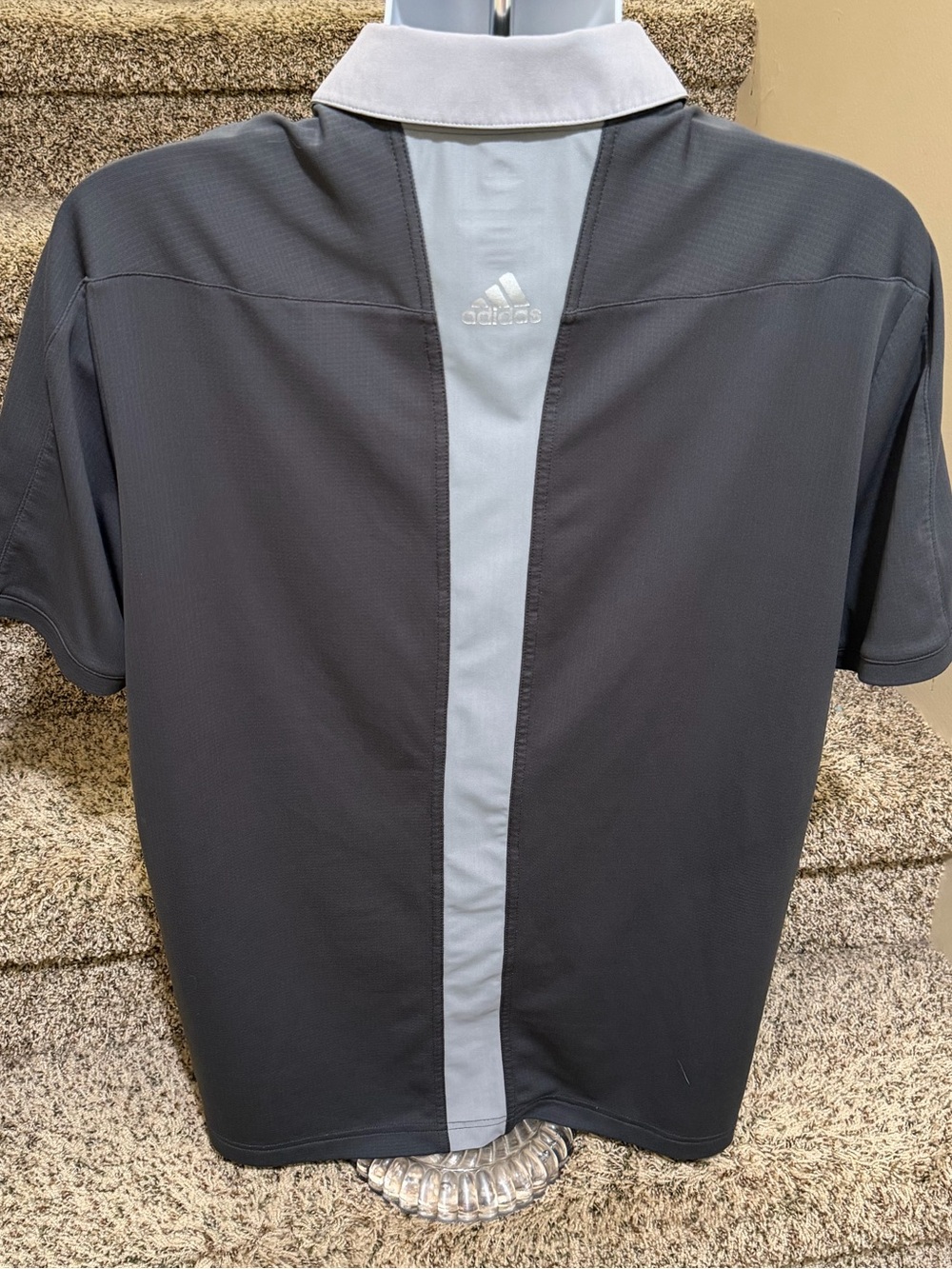 Modern *ADIDAS Golf ClimaChill* mint gray men’s casual golf ⛳️ polo shirt - XL